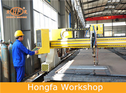 Hongfa workshop for concrete panel machine