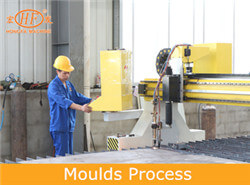 5. Hongfa concrete sandwich wall panel Moulds and block moulding Process