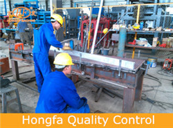 7. Hongfa Quality Control on concrete eps sandwich panel machine and brick equipment