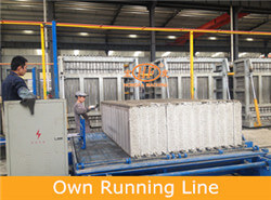 9. Hongfa own precast cocnrete wall panel running line