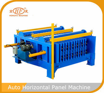 Automatic horizontal concrete panel machine