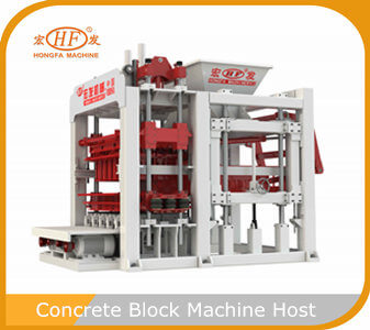 Concrete Block Making Machine Host