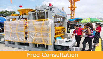 Free Consultation on block making machine