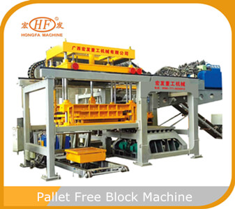 Hongfa Pallet Free Block Making Machine