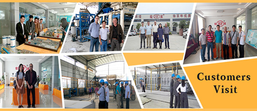 Hongfa block machine and panel machine factory visit