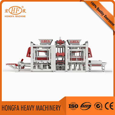 Hongfa provide high quality concrete block making machines