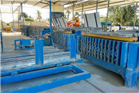 Automatically Horizontal Concrete Lightweight Wall Panel Production Line