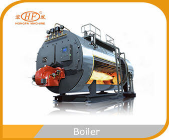 Boiler for eps panel production line