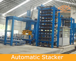 block production line automatic stacker