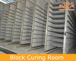 block production line curing room