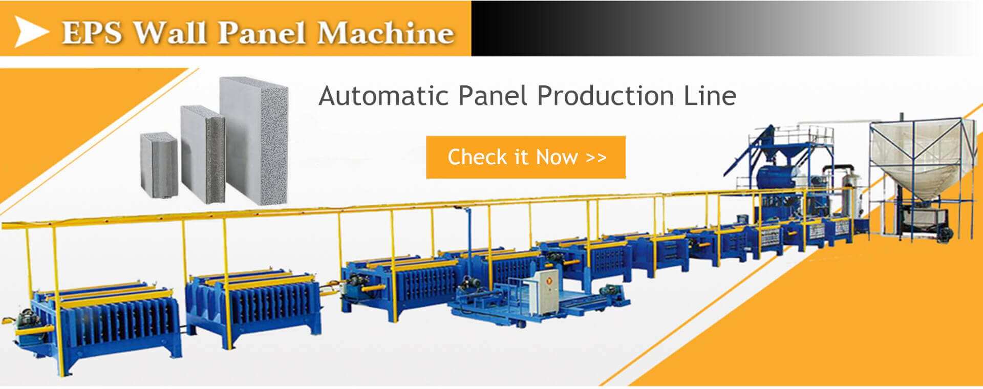 Automatic horizontal concrete wall panel machine line