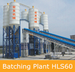 Hongfa Concrete Batching Plant HLS60