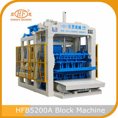 HFB5250A concrete block machine