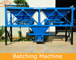brick production line batching machine