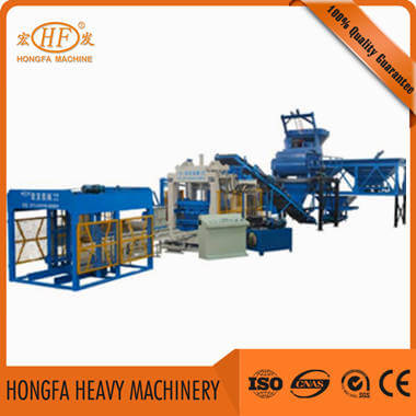 Hongfa provide high quality concrete block making machines