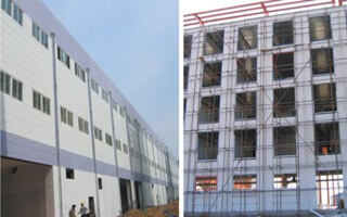 Lightweight AAC panel for external wall