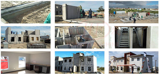 Hongfa Cement Wall Panels Buildings