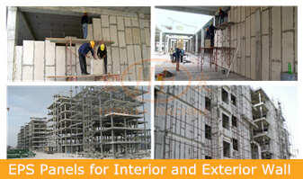 Hongfa Wall EPS Panels for Interior and Exterior Wall