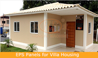 Hongfa EPS wall panels for villa housing
