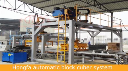 Hongfa automatic block cuber system3