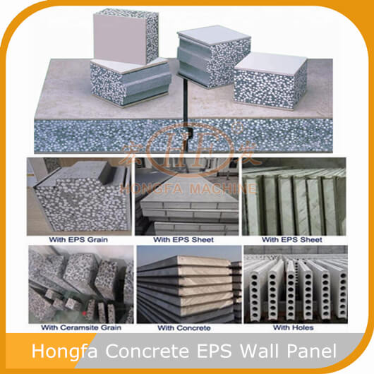 Hongfa concrete eps wall panel