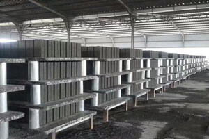 GMT pallets used in concrete block making machines factory