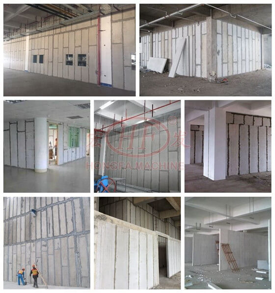 Hongfa EPS concrete wall panel buildings