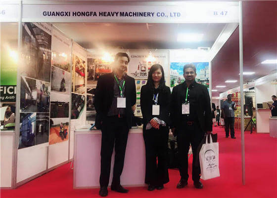 Visit Hongfa for concrete block making machine