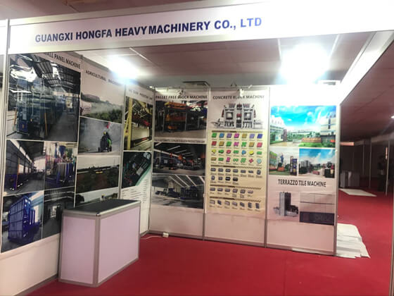 Welcome to Visit Hongfa for Block Machine in the 2018 BUILD ASIA Show Karachi