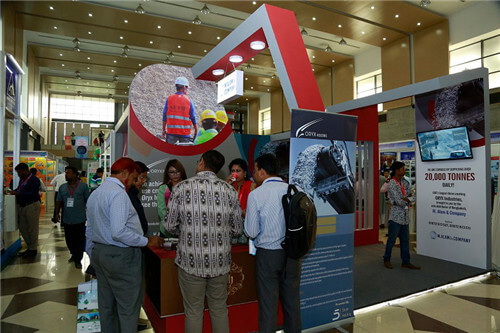 Hongfa attend Build Bangladesh International Expo for concrete terrazzo tile machine