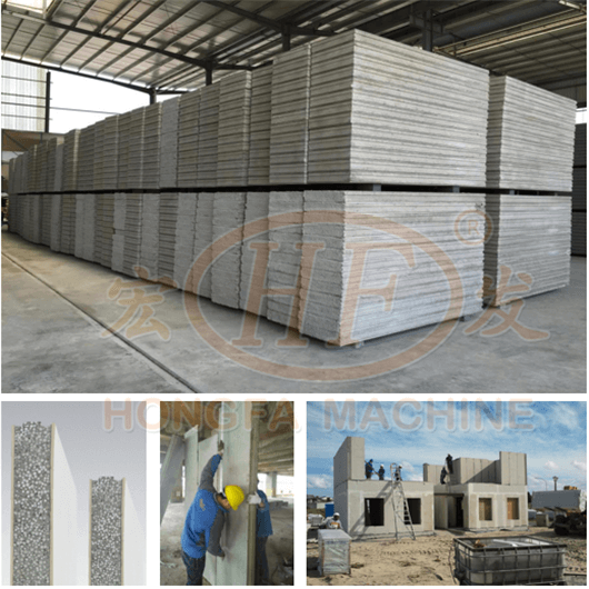 Hongfa concrete eps wall panel