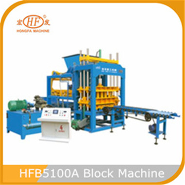Hongfa automatic high capacity block making machine HFB5100A