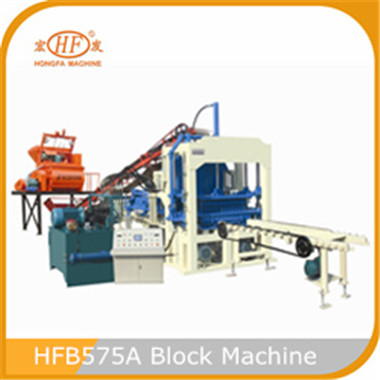 Hongfa automatic good price block brick making machine HFB575A
