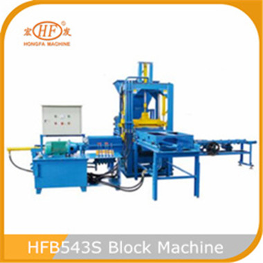 Hongfa automatic paver block making machine HFB543S