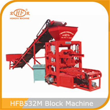 Hongfa HFB532M Automatic Block Machines for Hollow and Solid Block Making