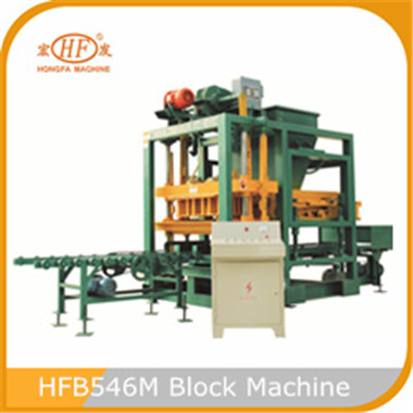 Hongfa high quality automatic paver block making machine HFB546M