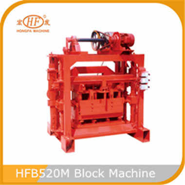 Hongfa high quality manual block making machine HFB520M