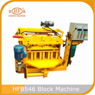Hongfa movable block brick making machine HFB546