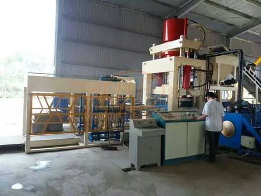 Hongfa automatic hydraulic pressing in double sides block machine
