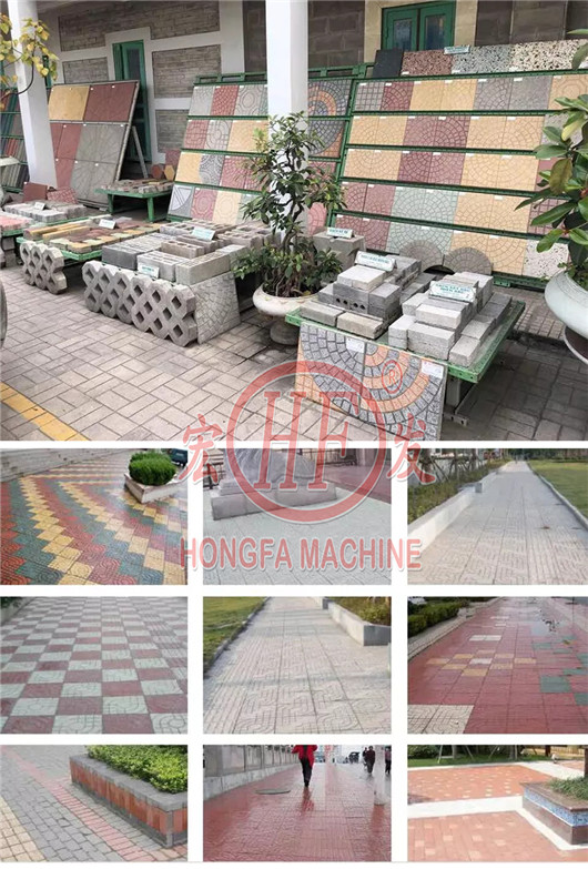 Cement floor tiles paver flooring sidewalk terrazzo tiles