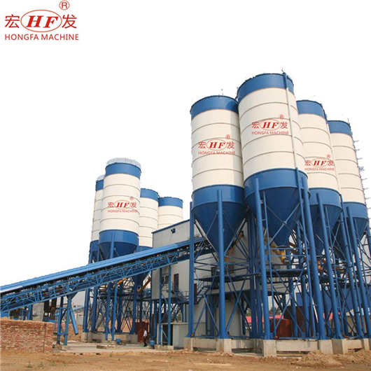 High quality Hongfa ready mix plant concrete batching factory