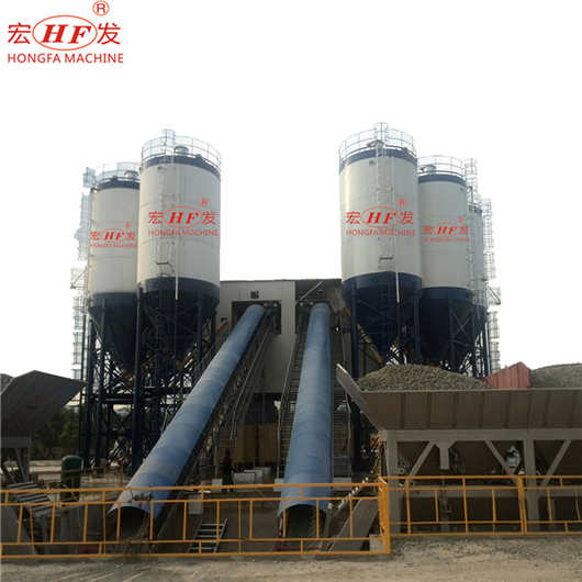 High quality Hongfa ready mix plant for concrete production