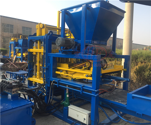 Hongfa high quality HFB570 concrete block making machine cement brick maker3