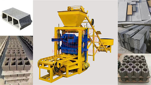 Hongfa concrete block making machine cement bricks machinery low price