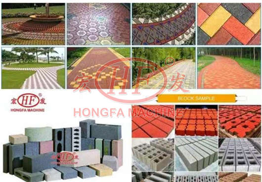 Hongfa concrete block machine make good quality blocks