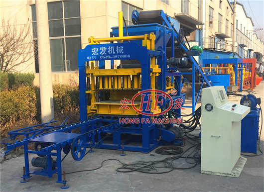 Hongfa concrete block making machine cement brick machinery