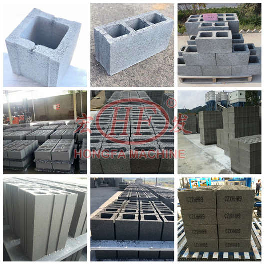 Hongfa concrete blocks cement hollow blocks low price