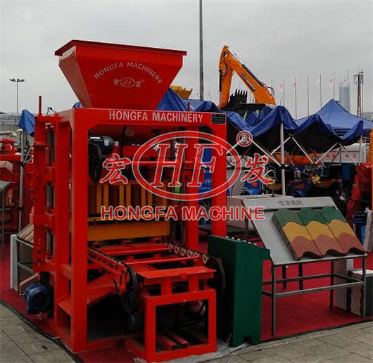 Hongfa fly ash bricks concrete sand block making machine 4-26