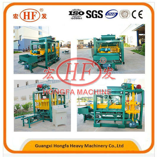 Hongfa hollow block machinery bricks making machine lowest price