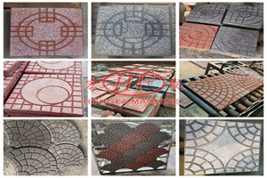 Various optional floor terrazzo tiles maded by Hongfa terazo tile making machinery